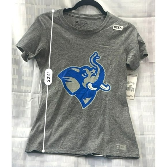 RUSSEL ATHLETIC, Women SHIRT, SHORT sleeve, SIZE S, COLOR GRAY - Picture 4 of 10